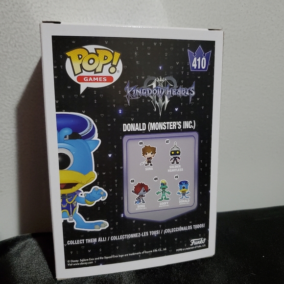 Kingdom Hearts 3 Monsters Inc Donald Funko 410 - Picture 2 of 2